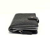 CC French Wallet Camellia Lambskin Small