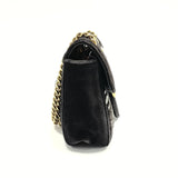 GG Marmont Flap Bag Embellished Matelasse Velvet