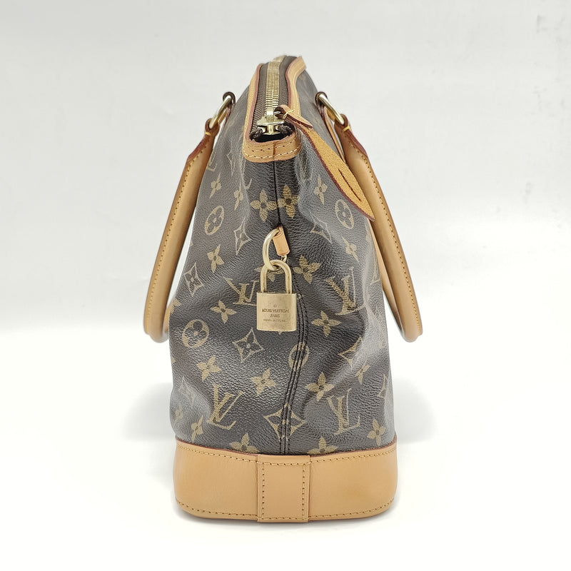 Lockit Handbag Monogram Canvas