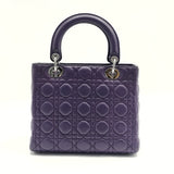 Lady Dior Bag Cannage Quilt Lambskin Medium