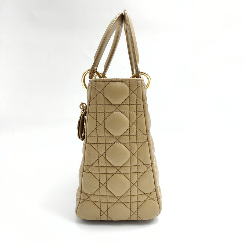 Lady Dior Bag Cannage Quilt Lambskin