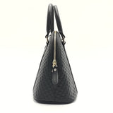 Convertible Dome Satchel  Microguccissima Leather