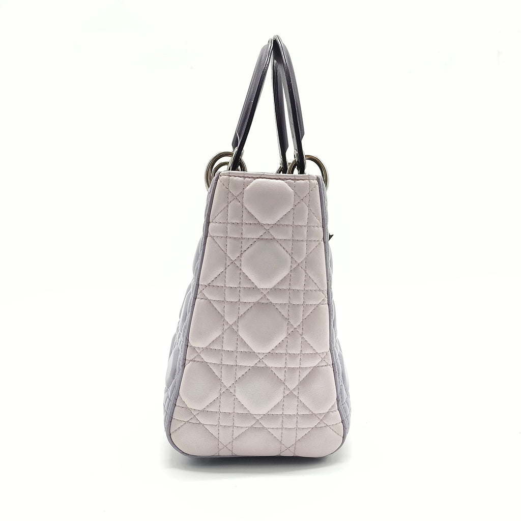Lady Dior Bag Cannage Quilt Lambskin Medium