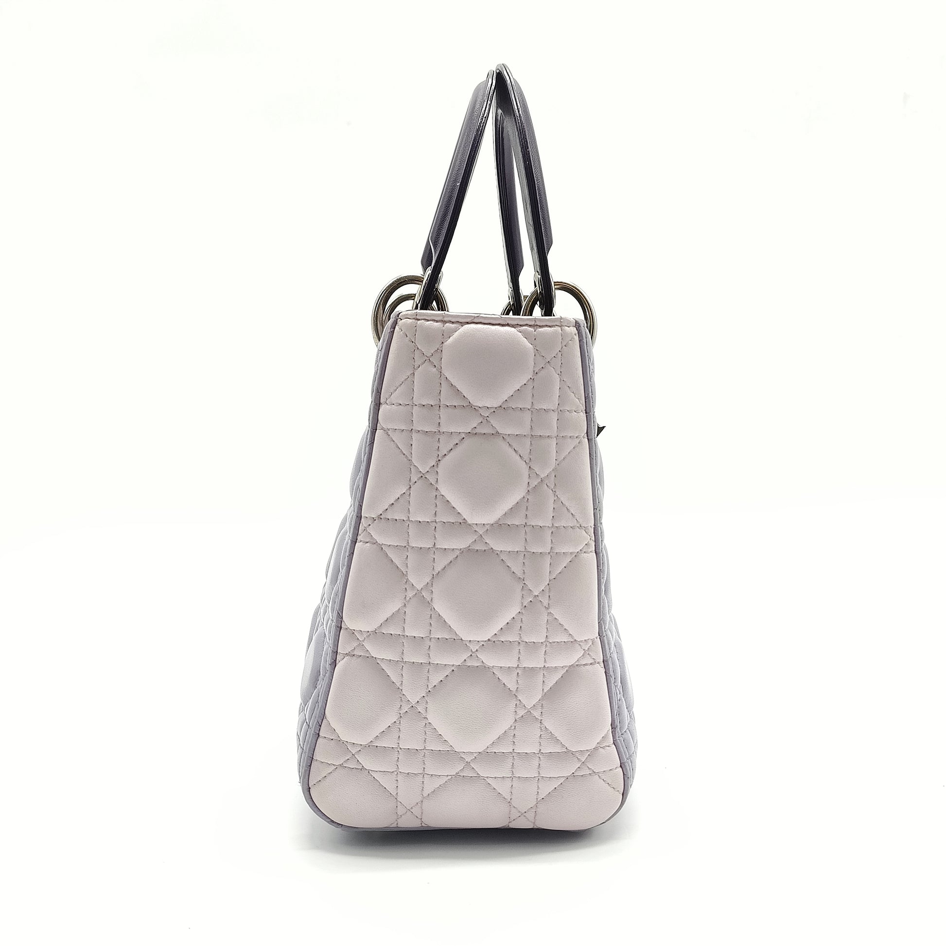 Lady Dior Bag Cannage Quilt Lambskin Medium