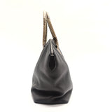 Soft Lockit Handbag Leather with Python