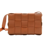 Cassette Crossbody Bag Maxi Intrecciato Leather