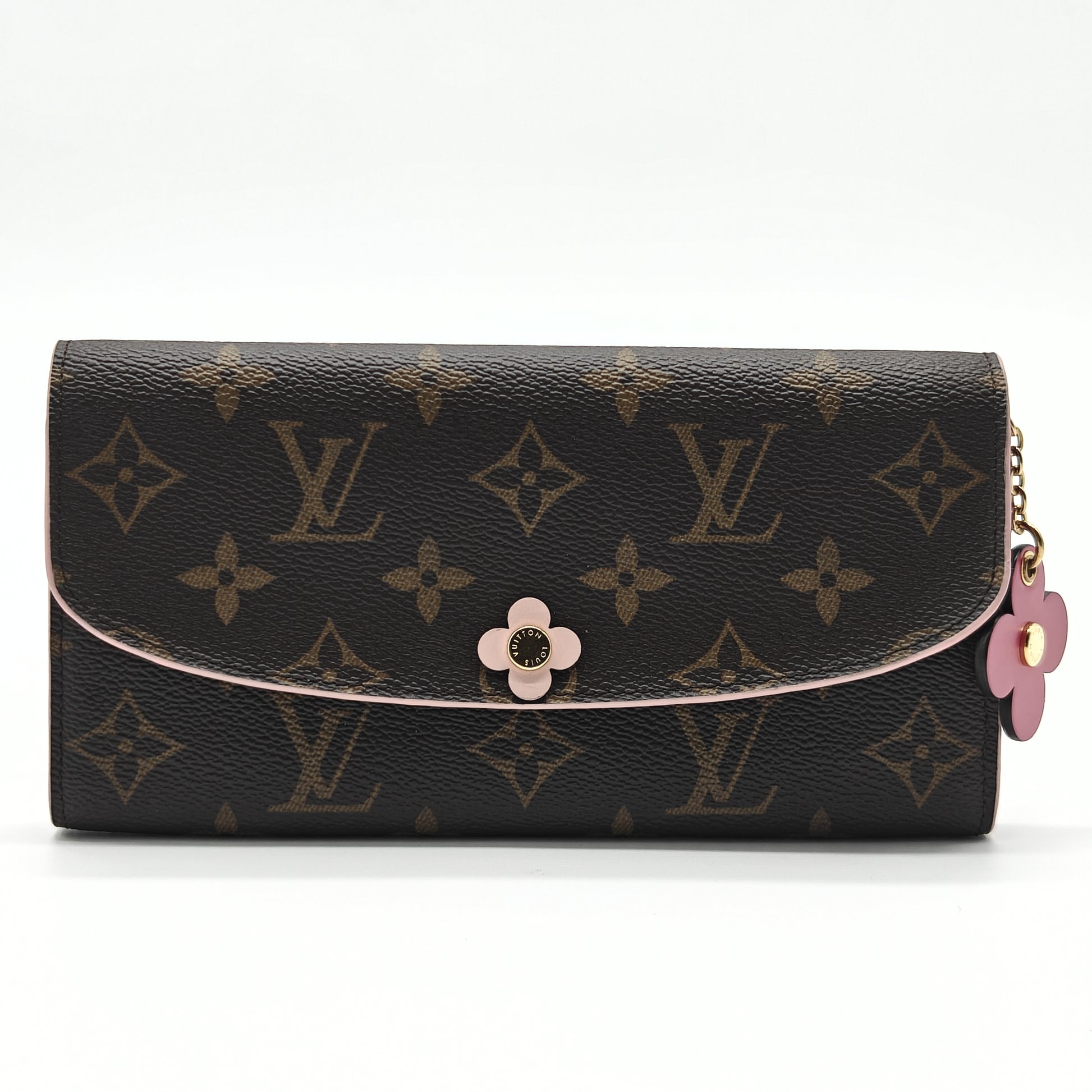 Monogram Bloom Flower Emilie Wallet