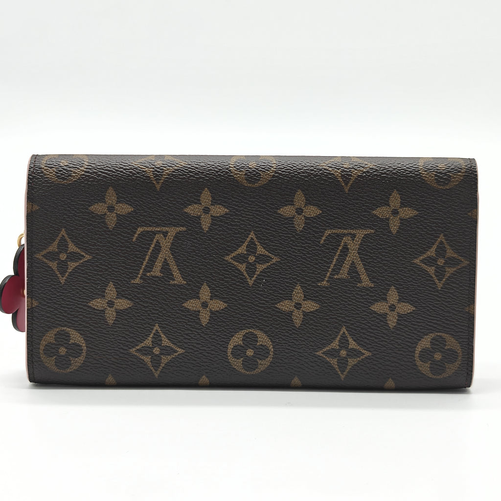Monogram Bloom Flower Emilie Wallet