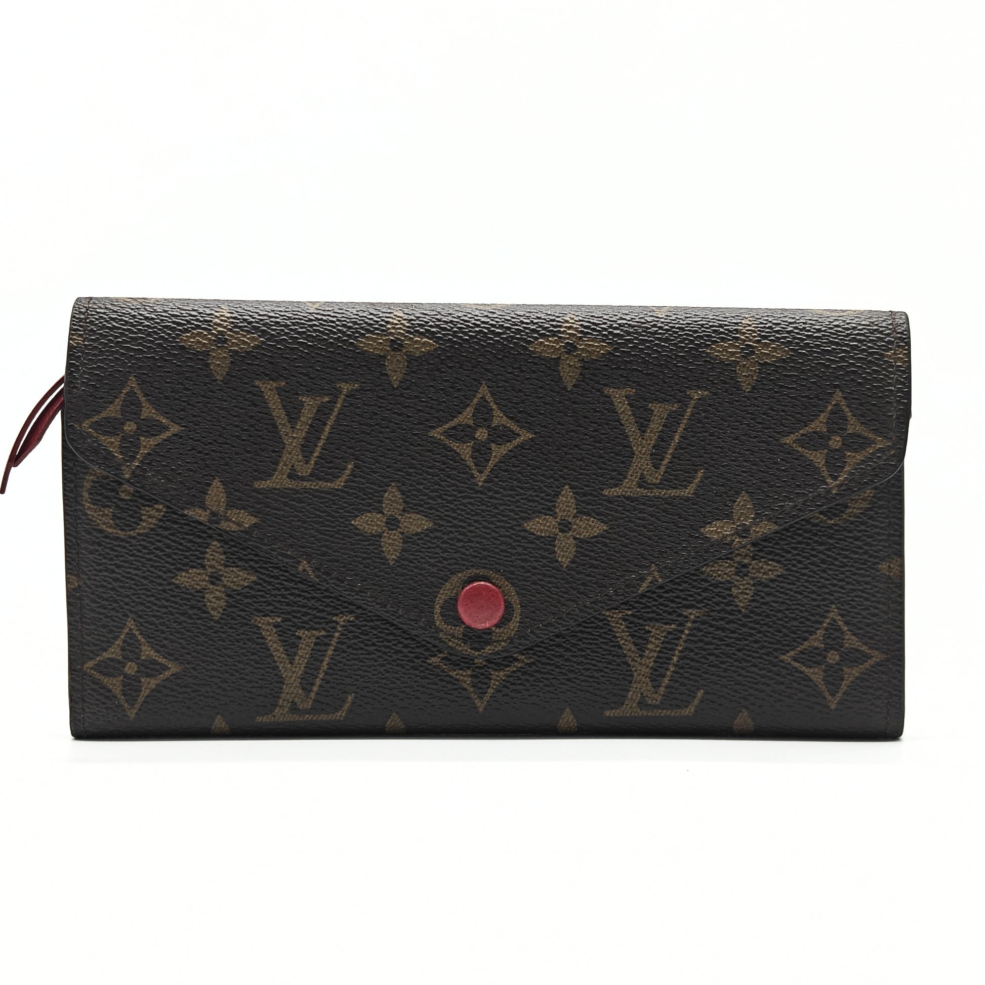 Monogram Josephine Wallet Red