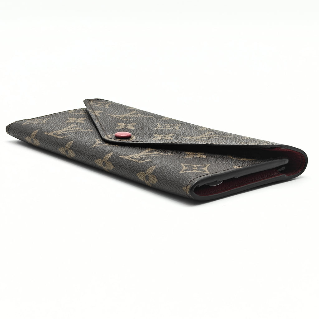 Monogram Josephine Wallet Red
