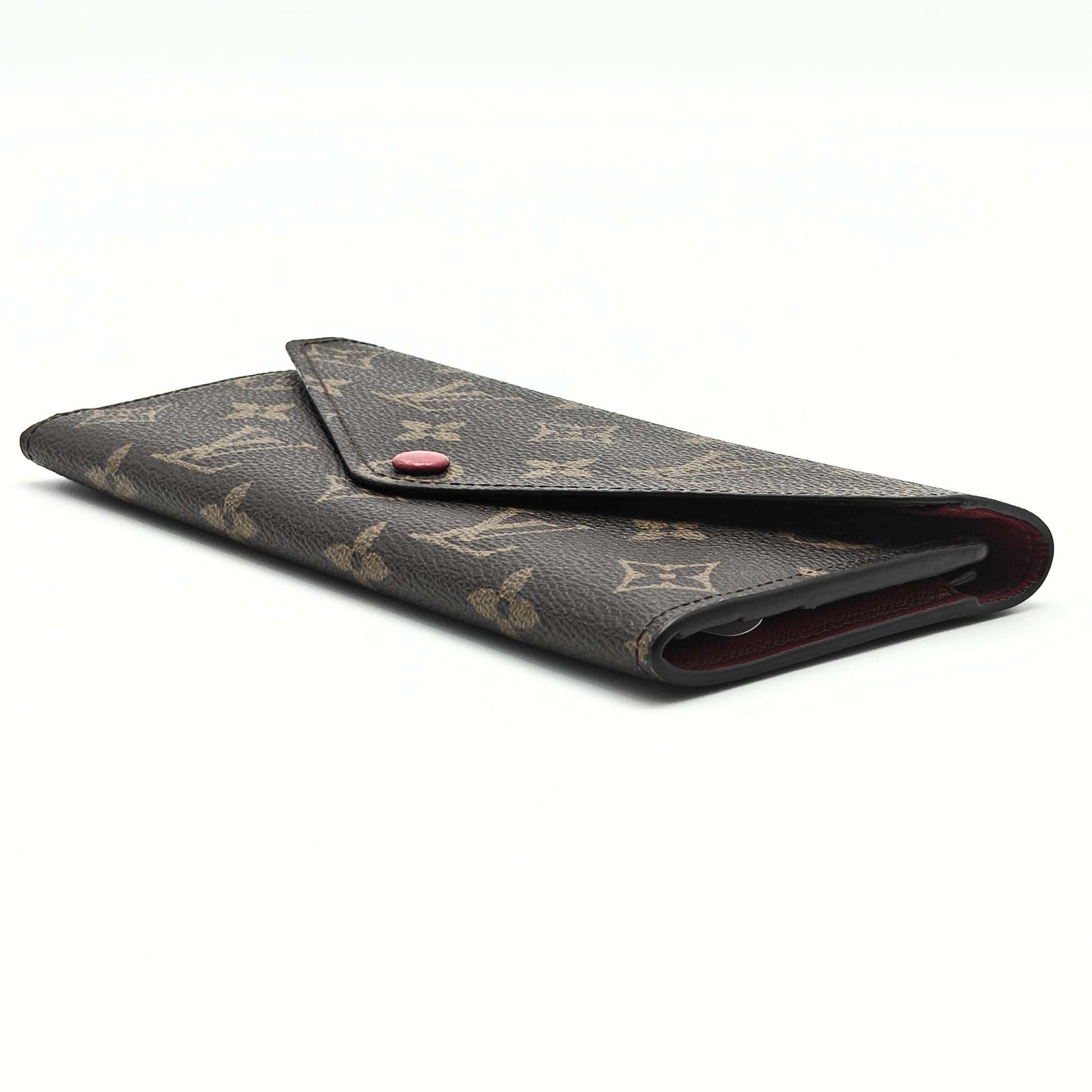 Monogram Josephine Wallet Red