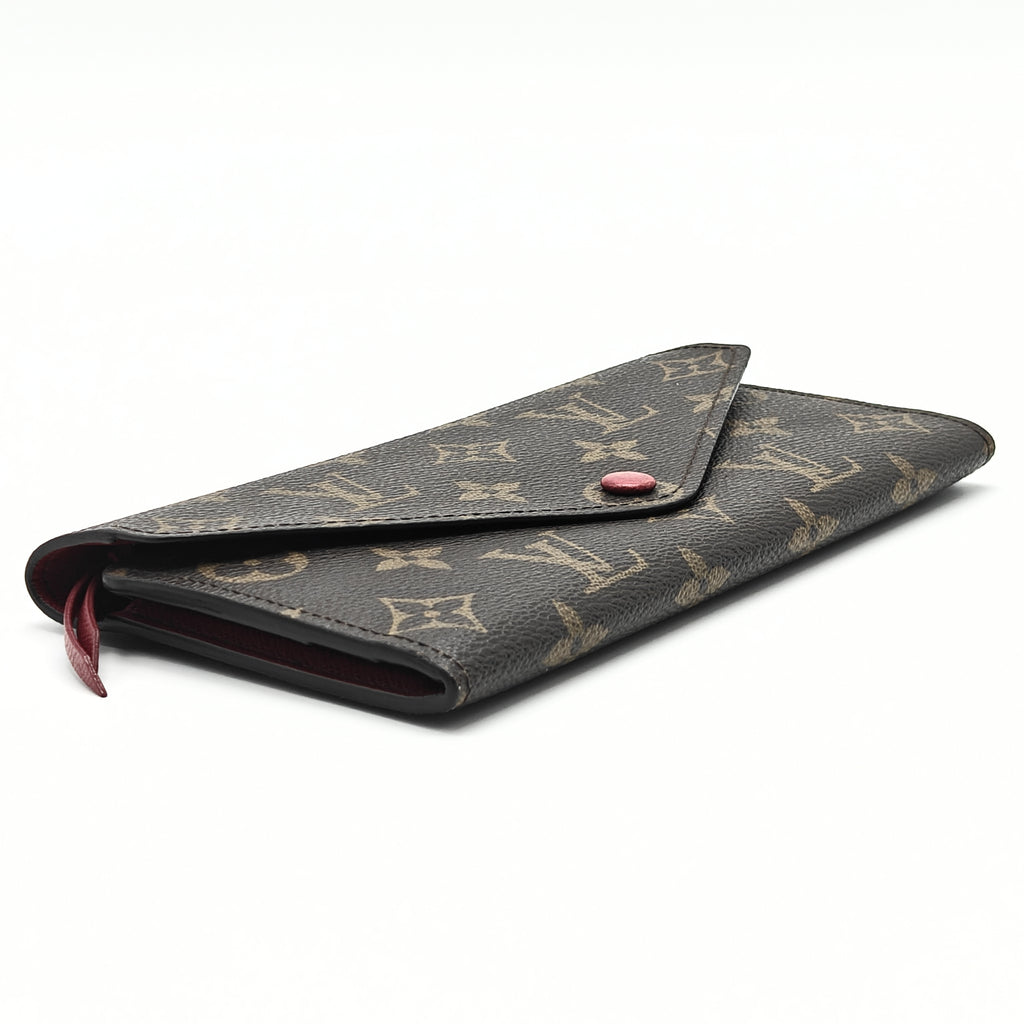 Monogram Josephine Wallet Red