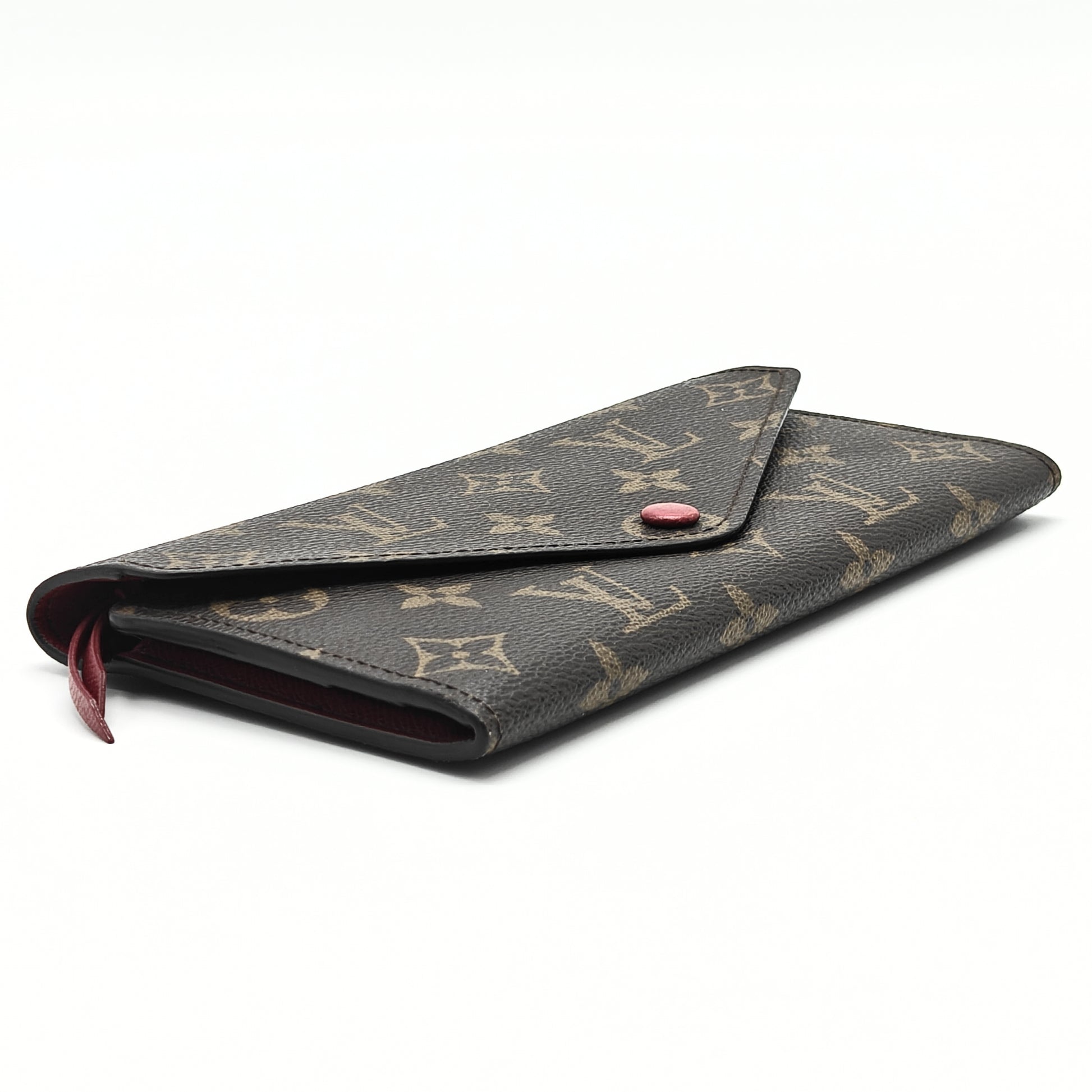 Monogram Josephine Wallet Red