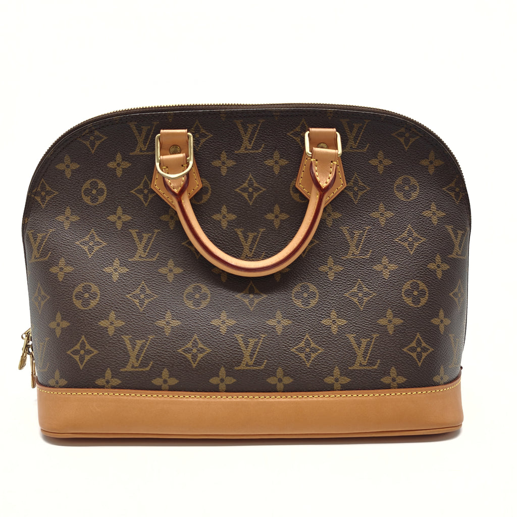 Vintage Alma Handbag Monogram Canvas PM