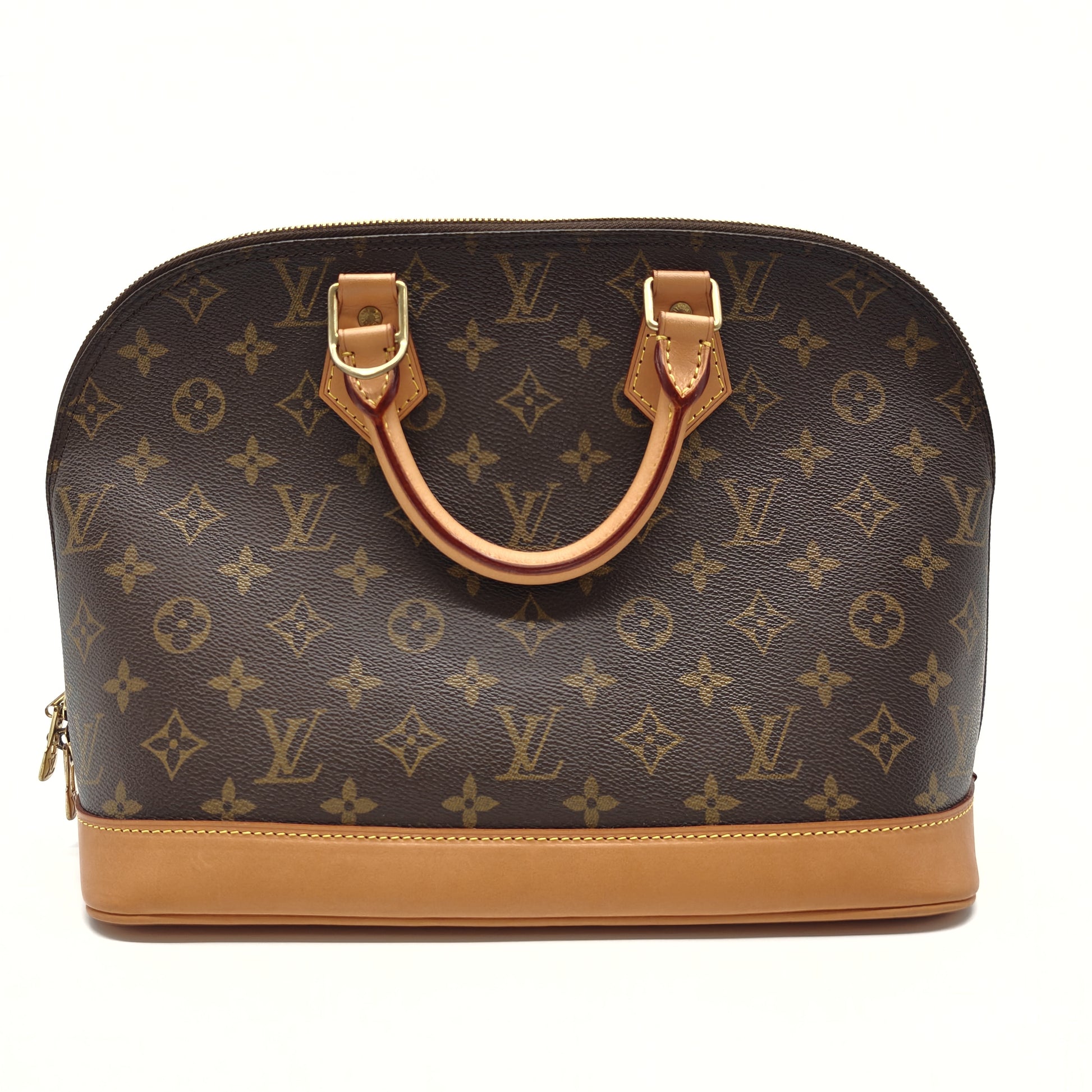 Vintage Alma Handbag Monogram Canvas PM
