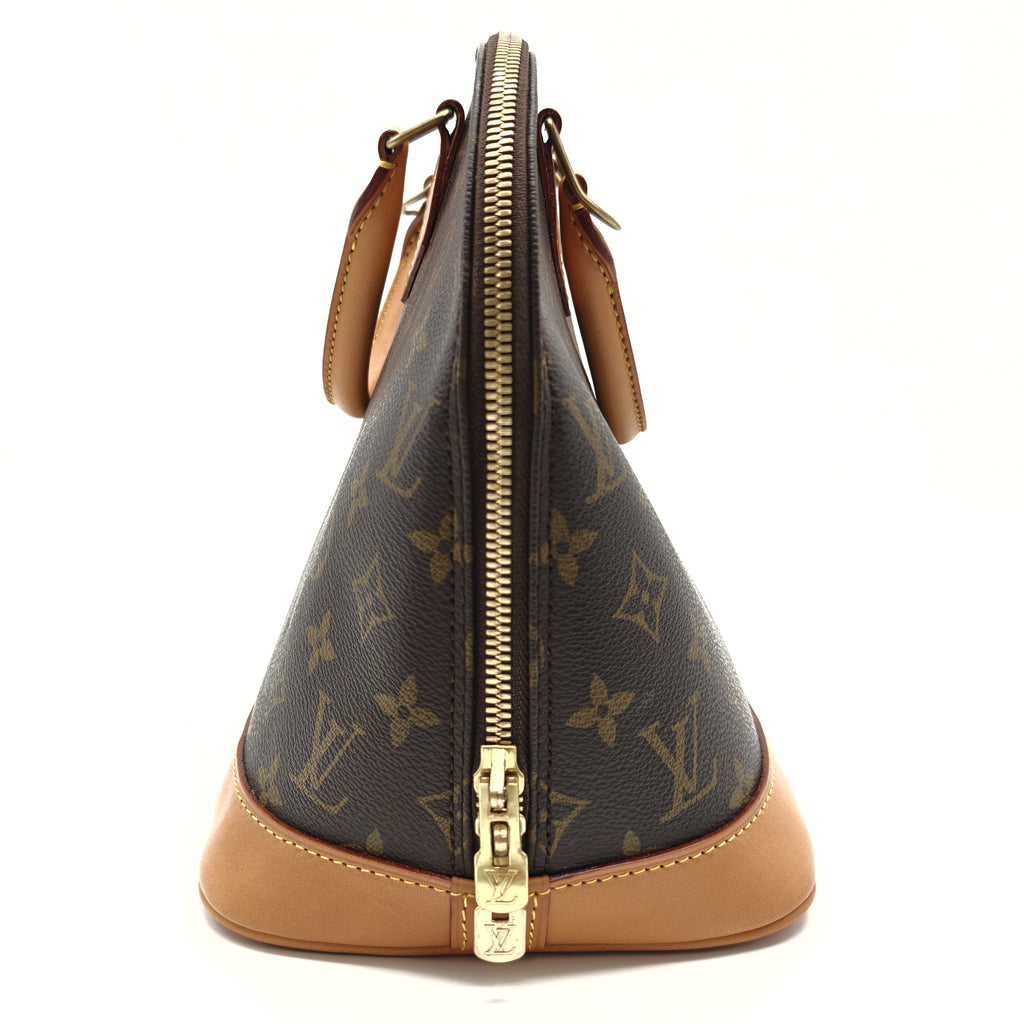 Vintage Alma Handbag Monogram Canvas PM