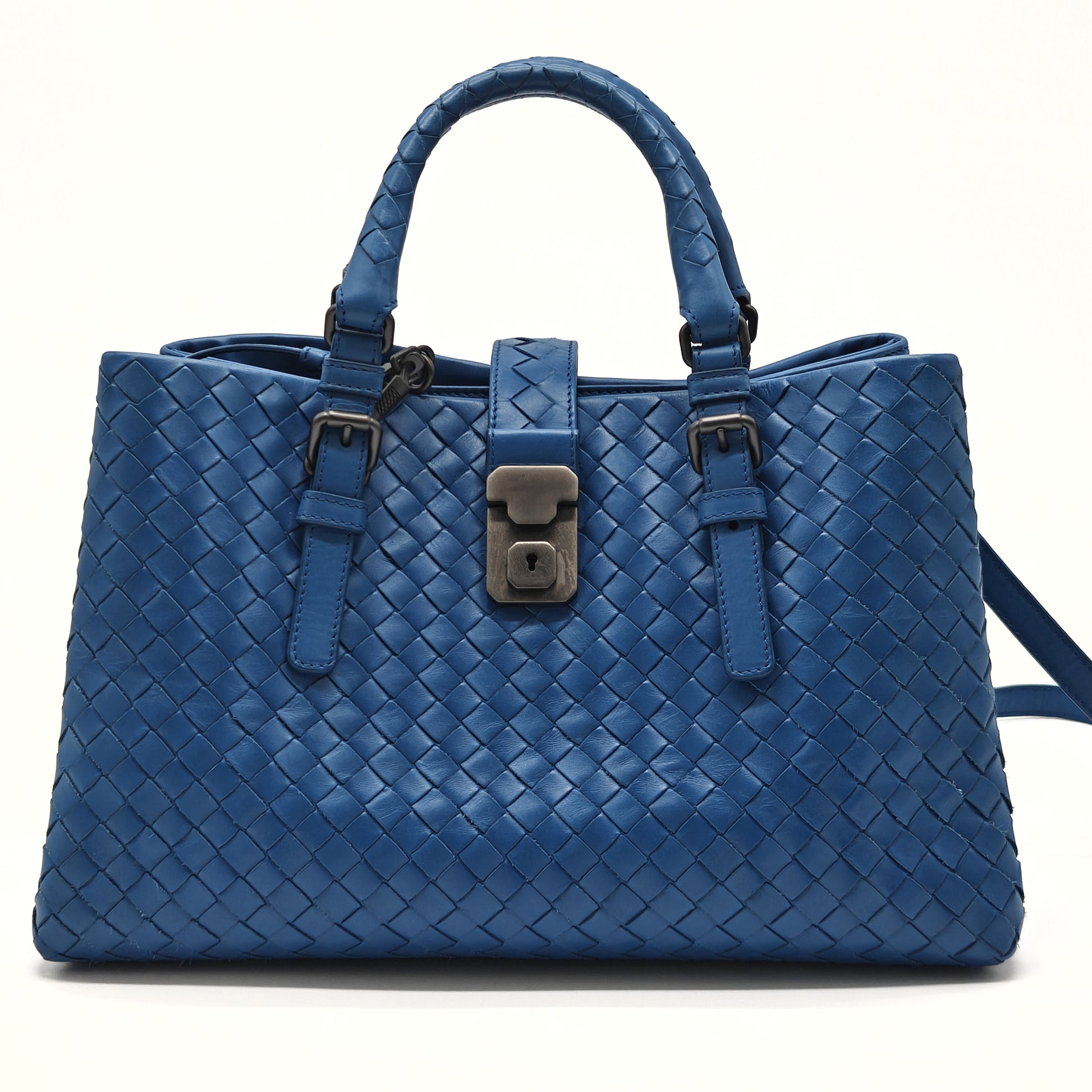 Roma Bag Intrecciato Nappa Small