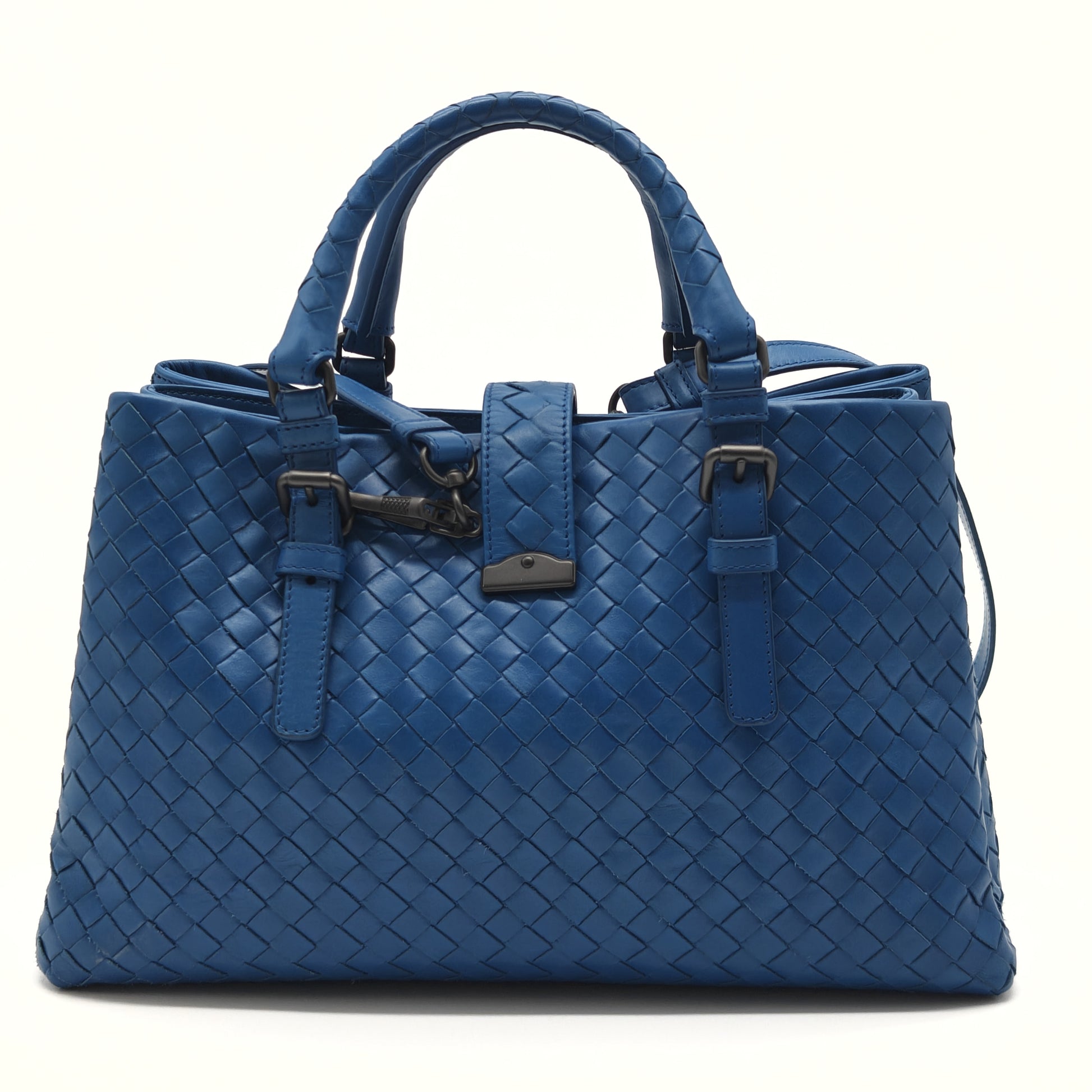 Roma Bag Intrecciato Nappa Small