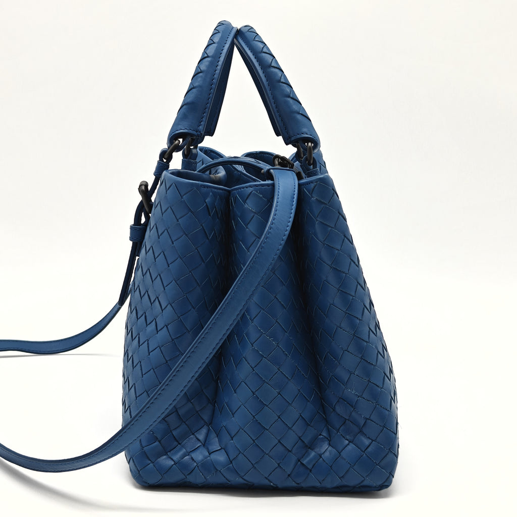 Roma Bag Intrecciato Nappa Small