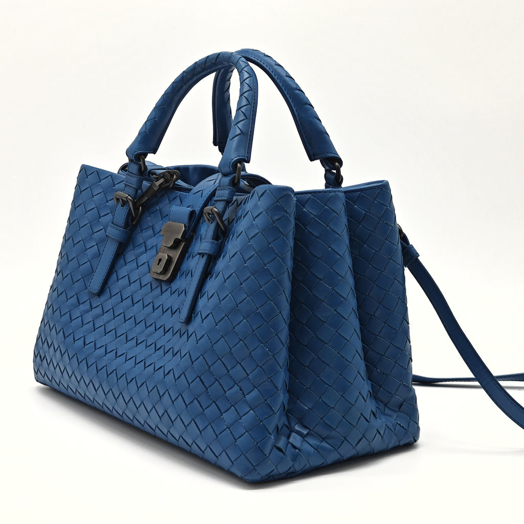 Roma Bag Intrecciato Nappa Small