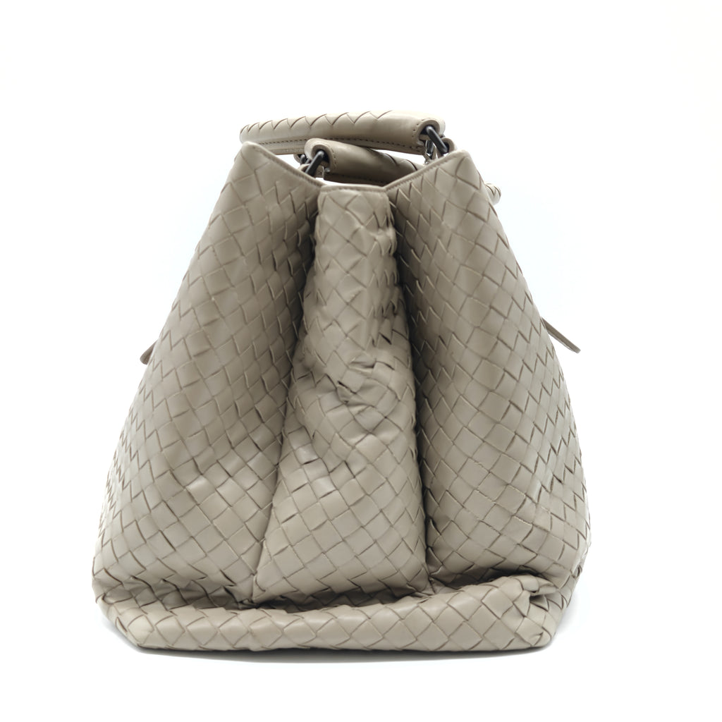 Roma Bag Intrecciato Nappa Large