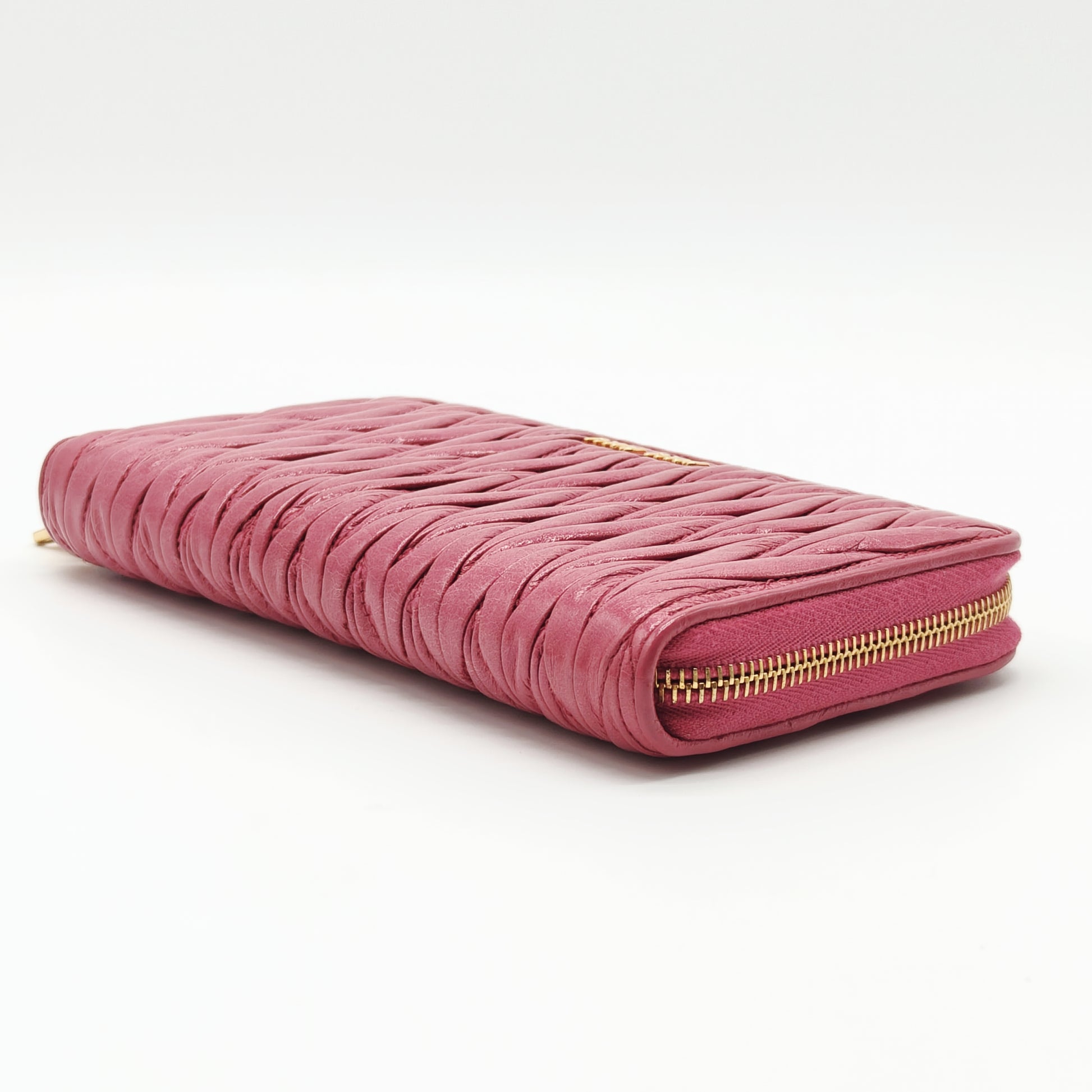 Continental Wallet Matelasse Leather