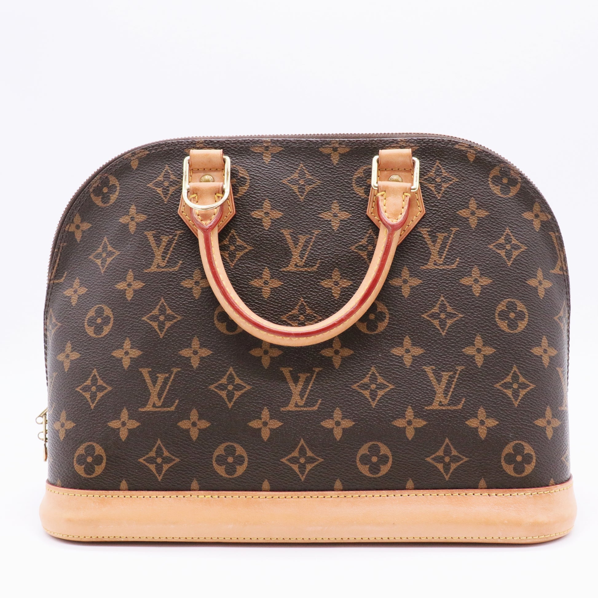 Alma Handbag Monogram Canvas PM Twins