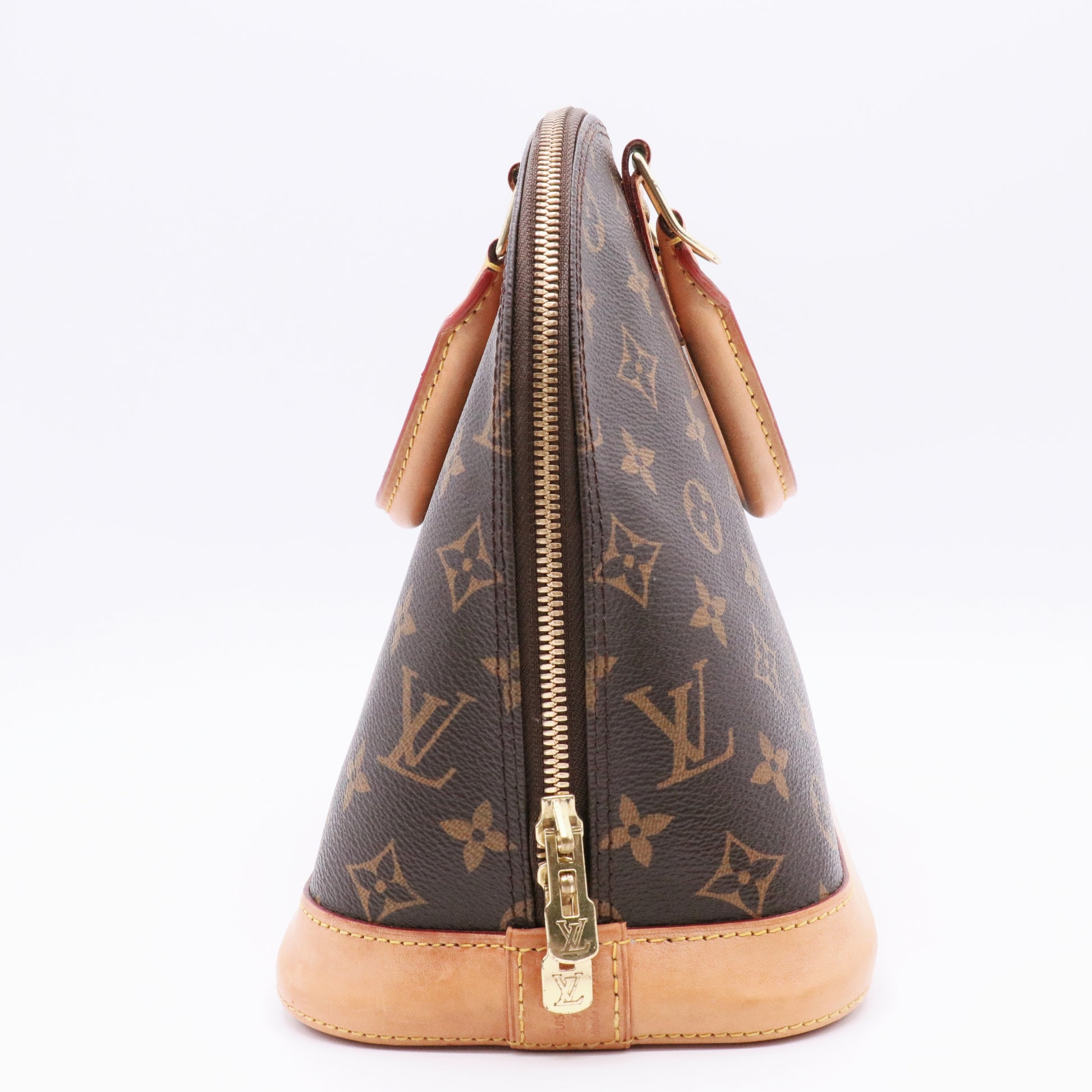 Alma Handbag Monogram Canvas PM Twins