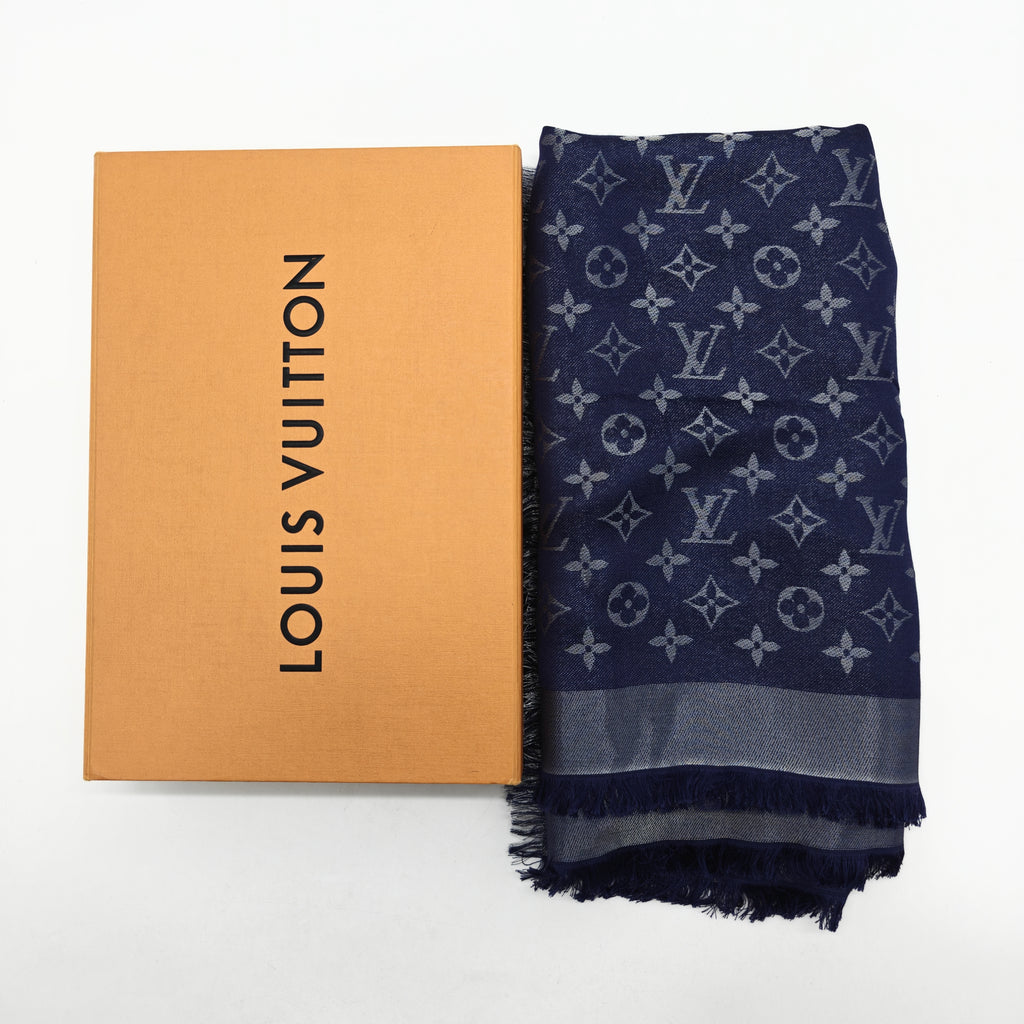 Gradient Scarf Wool and Cashmere Twins
