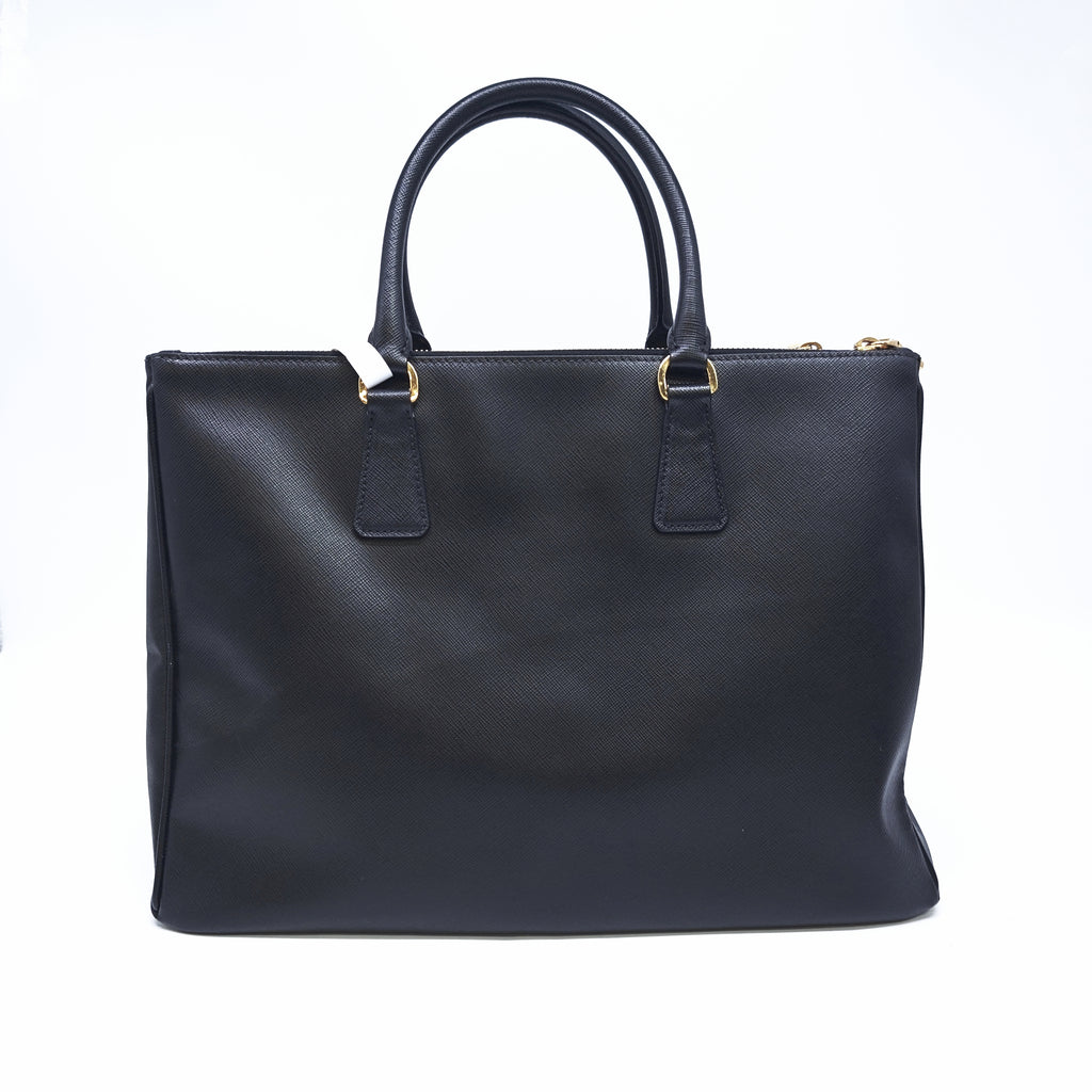 Prada Large Galleria Saffiano Lux Double Zip Tote Bag B23795