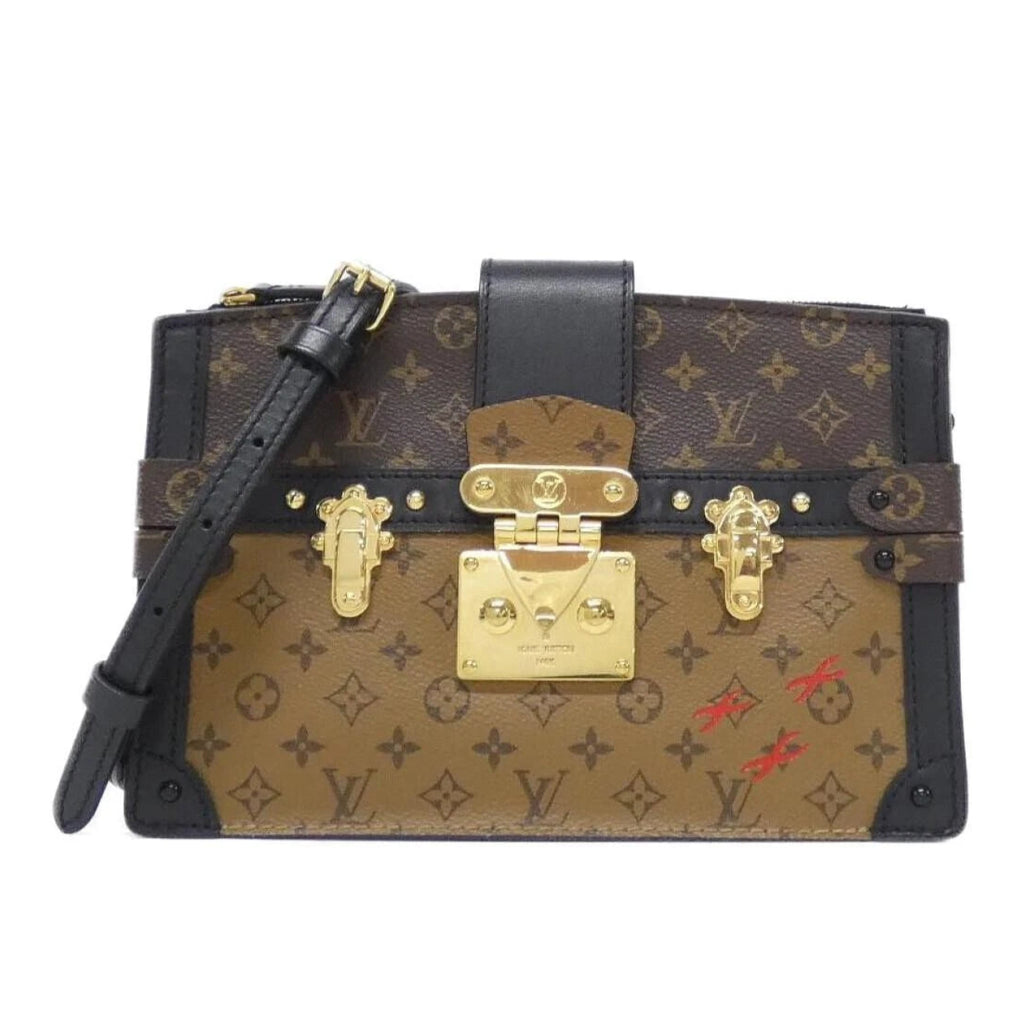 Trunk Clutch Reverse Monogram Canvas twins