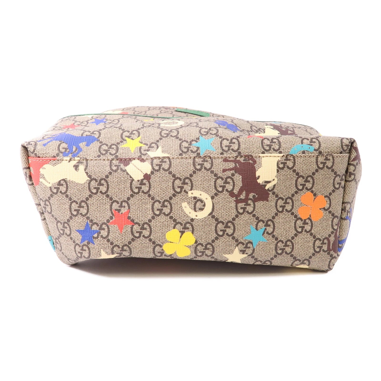 Zip Backpack Printed GG Coated Canvas Small Twins