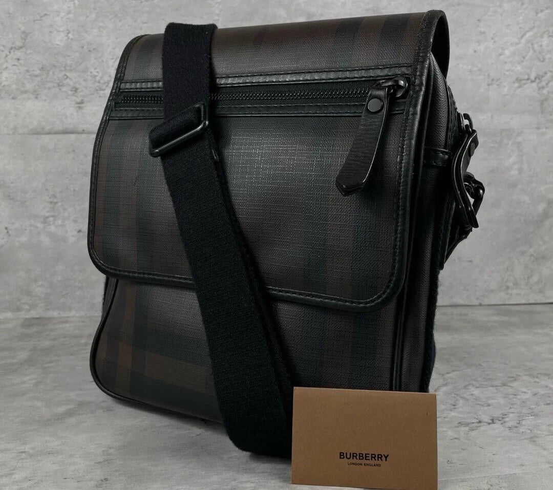 Smoked Check Messenger Bag twins