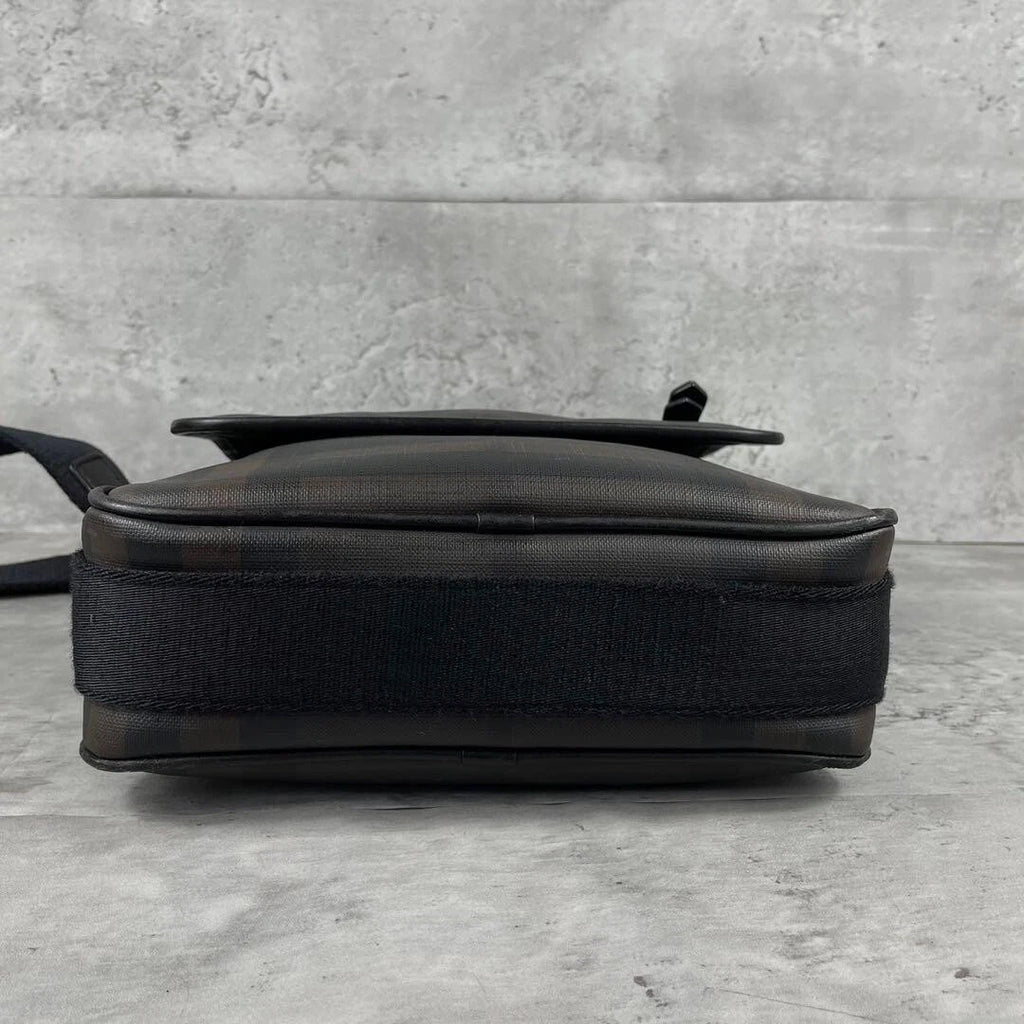 Smoked Check Messenger Bag twins