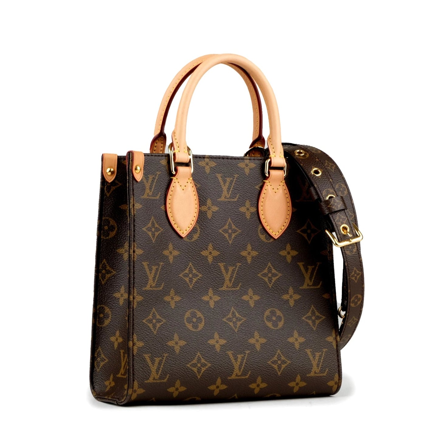 Sac Plat NM Bag Monogram Canvas BB twins