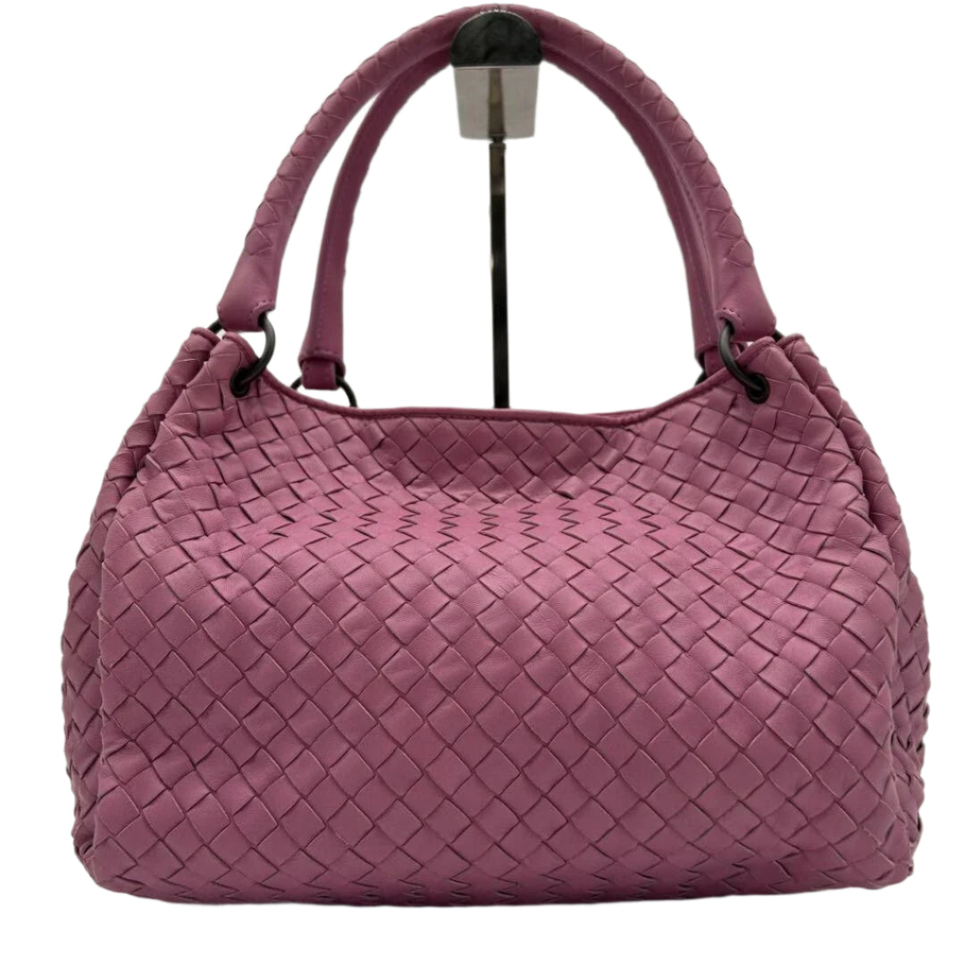 Parachute Handbag Intrecciato Purple twins