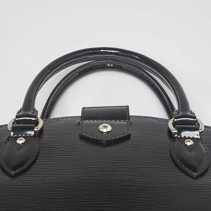 Black Electric Epi Leather Pont Neuf GM Bag twins