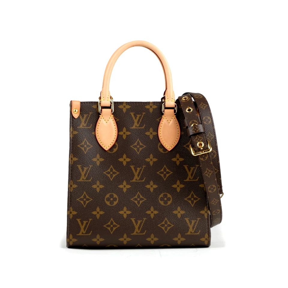 Sac Plat NM Bag Monogram Canvas BB twins