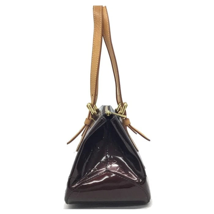 Patent Vernis Rosewood Avenue Shoulder Bag Brown twins