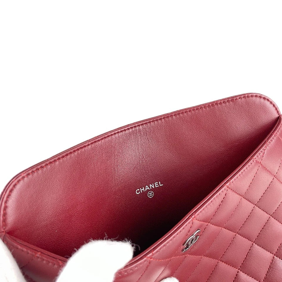 Lambskin Suede Leather Bordeaux iPad Cover Case twins