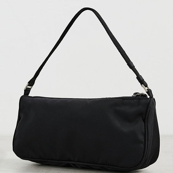 Prada Tessuto Nylon Pochette Bag Black TWINS LDJ4201
