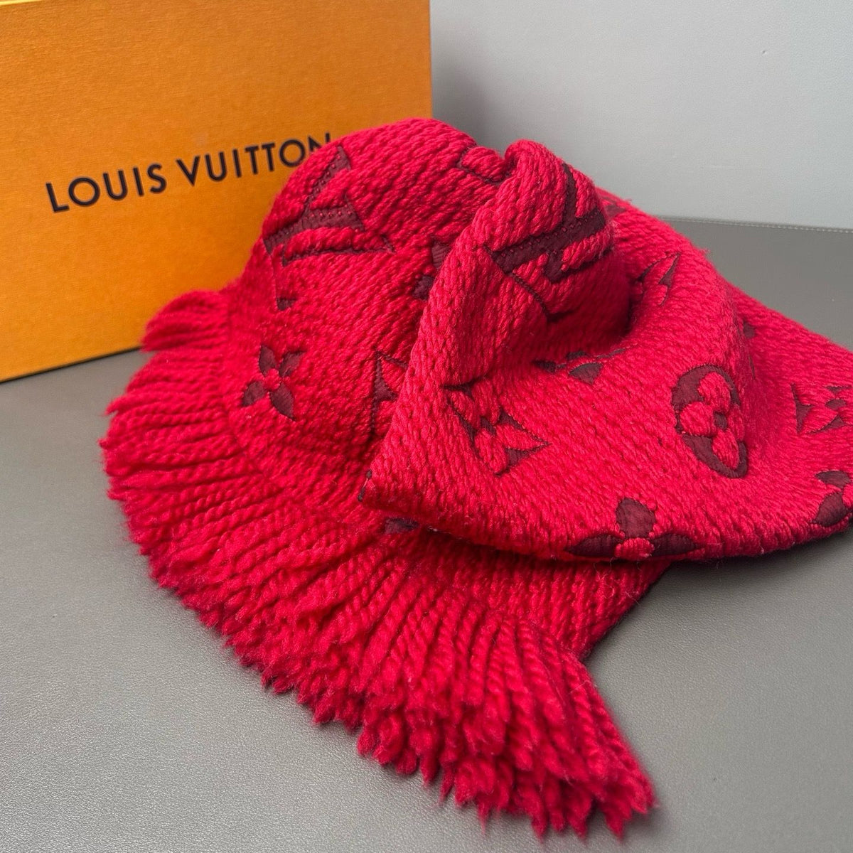 Louis Vuitton Monogram Scarf twins LDZ1407