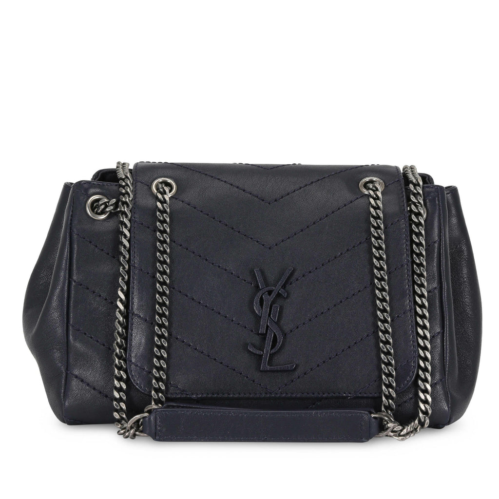 Nolita Satchel Matelasse Chevron Leather Small Twins