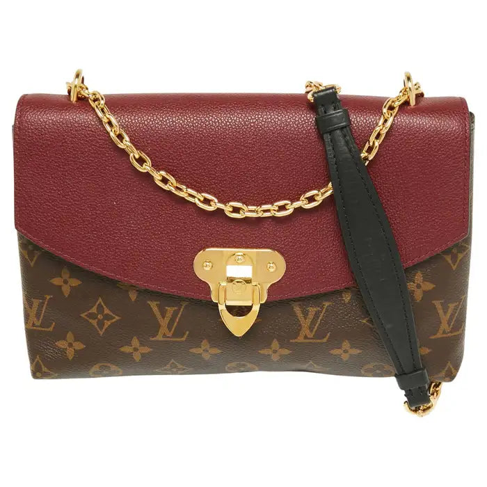 Saint Placide Handbag Monogram Canvas and Leather Twins