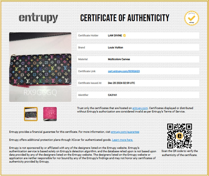 Insolite Wallet Monogram Multicolor
