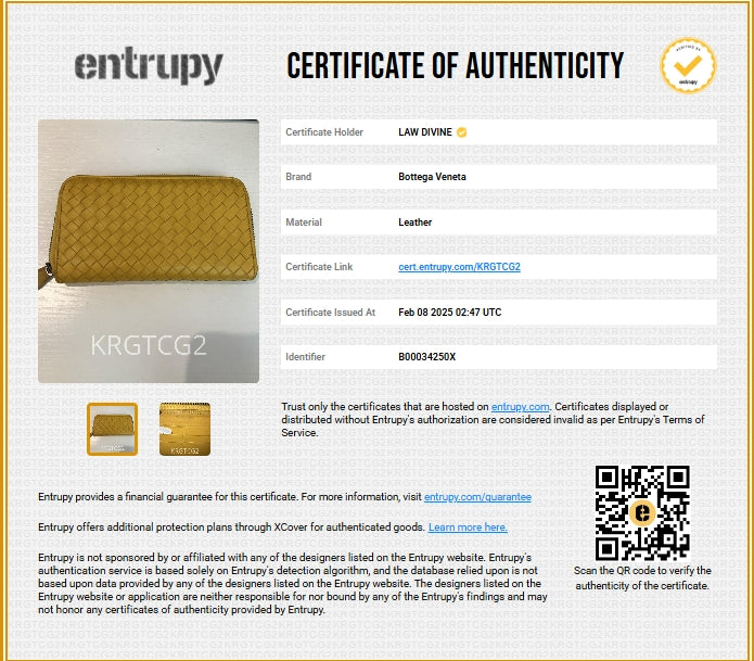 Intrecciato Weave Leather Wallet
