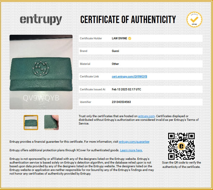 Interlocking G Logo Leather Continental Wallet