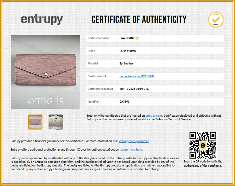 Sarah Wallet NM Epi Leather