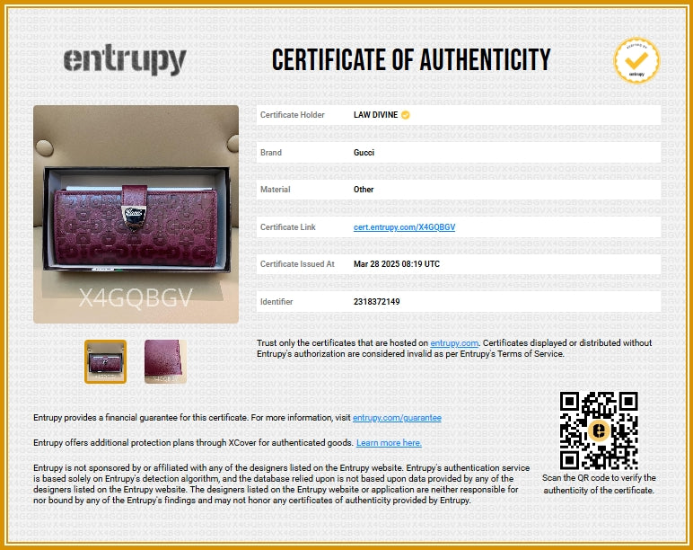 Vintage GG Signature Continental Wallet