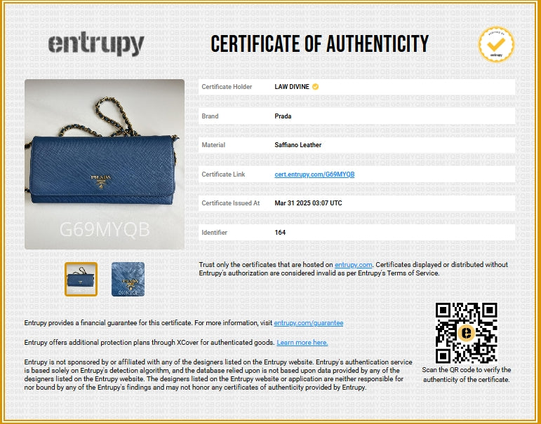 Saffiano Wallet On Chain
